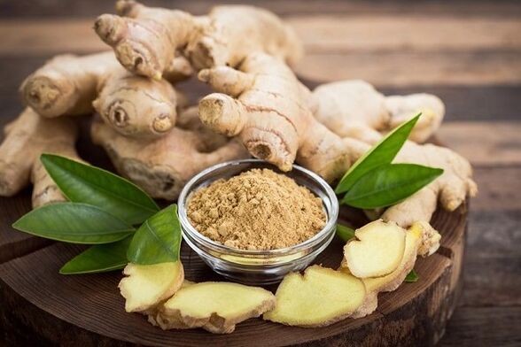 ginger root to increase potency