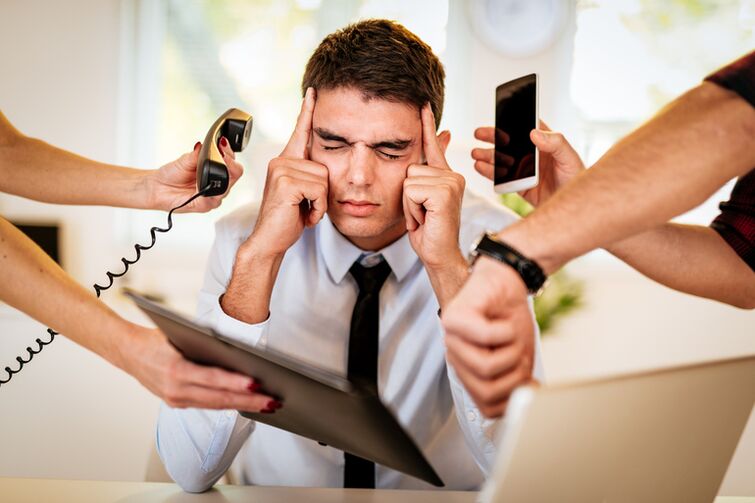 Constant stress leads to a deterioration in potency in men