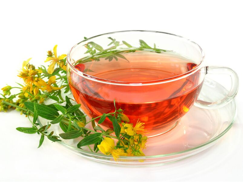 St. John's wort decoction is useful for men who want to increase sexual desire. 