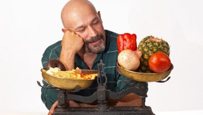 The effect of food on male power